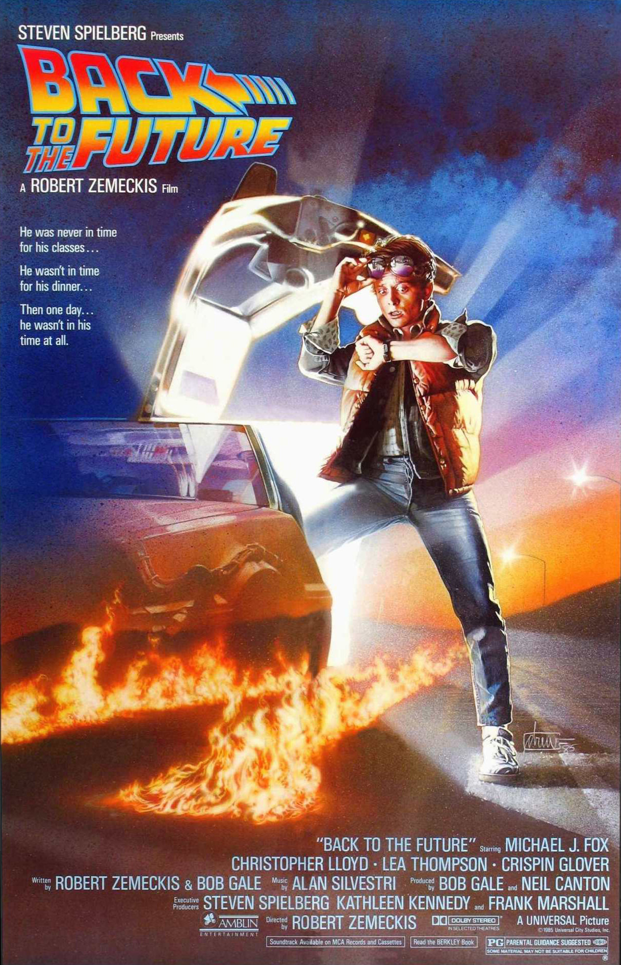 Back to the Future afişi