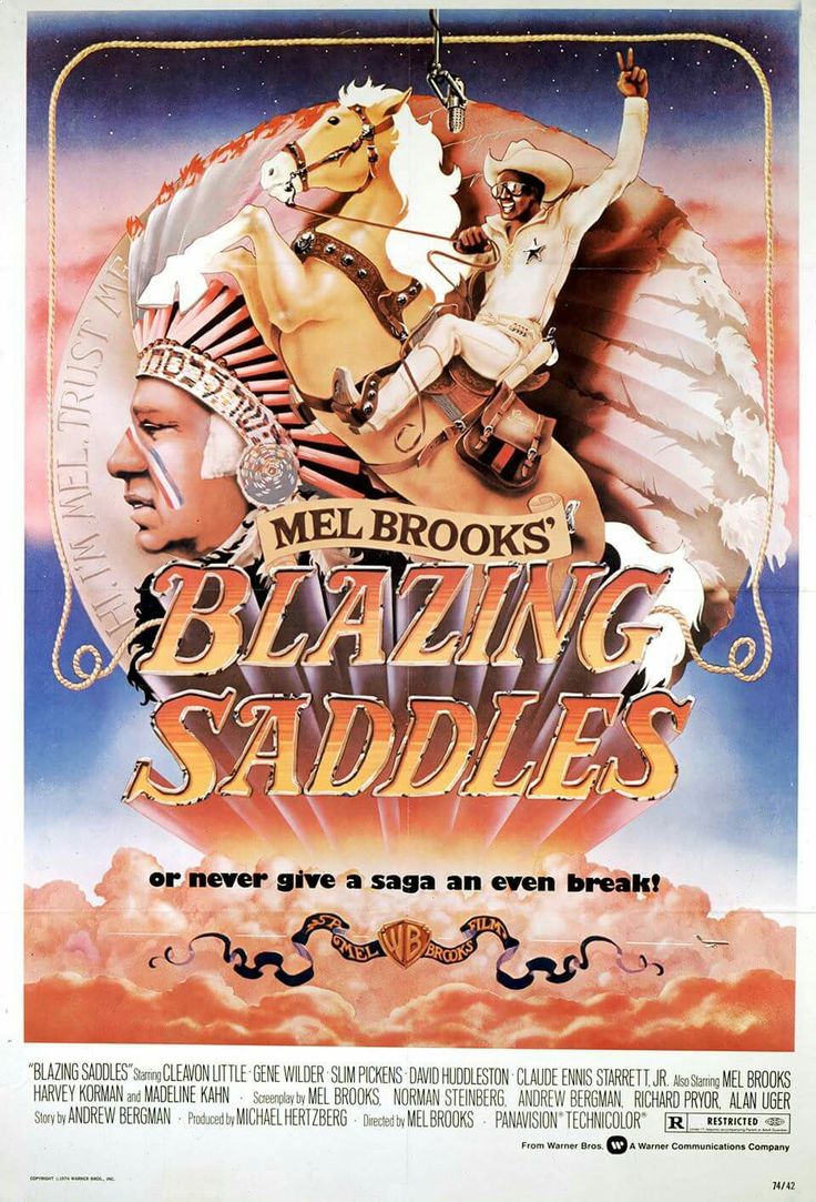 Blazing Saddles afişi