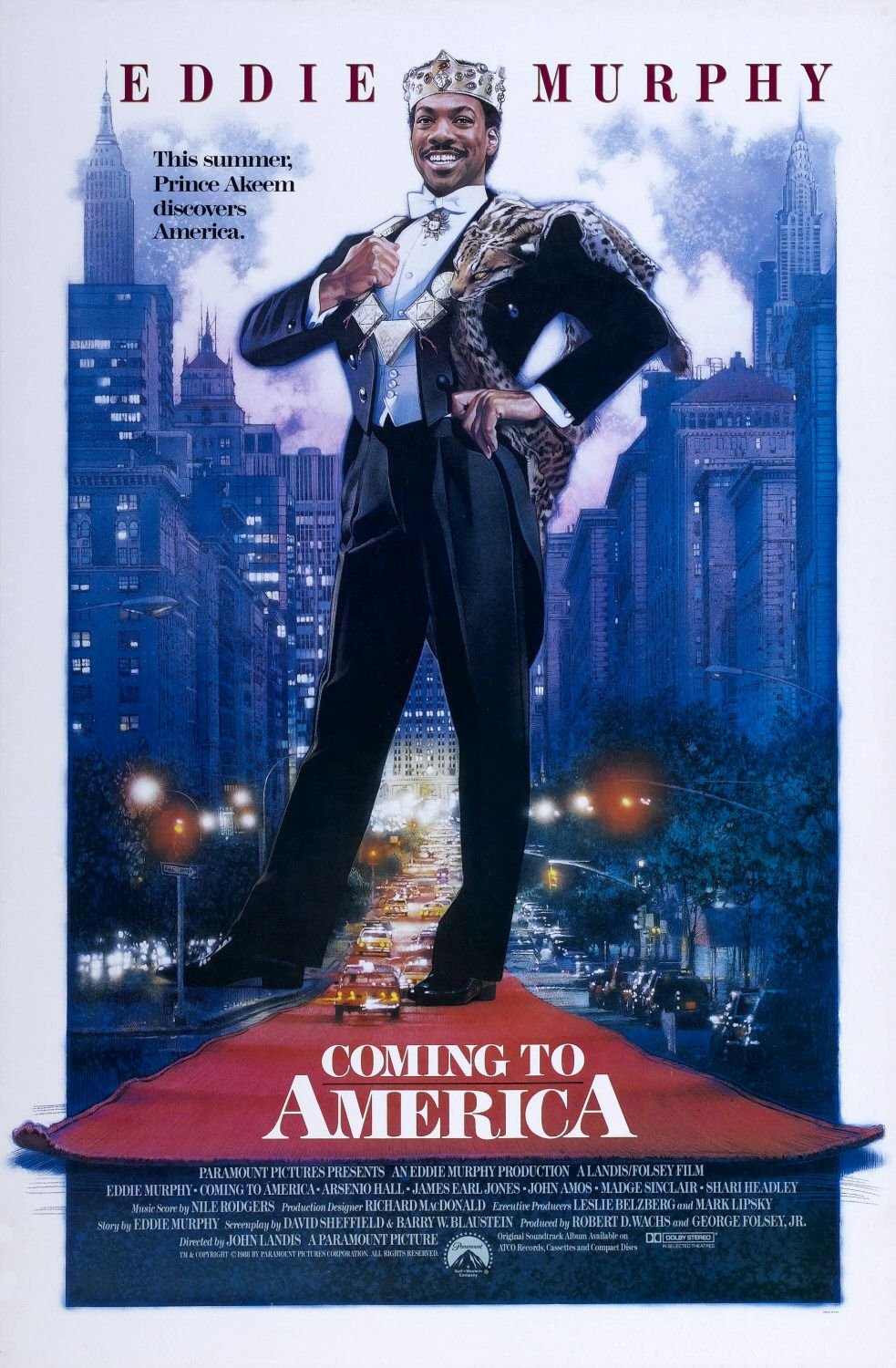 Coming to America afişi