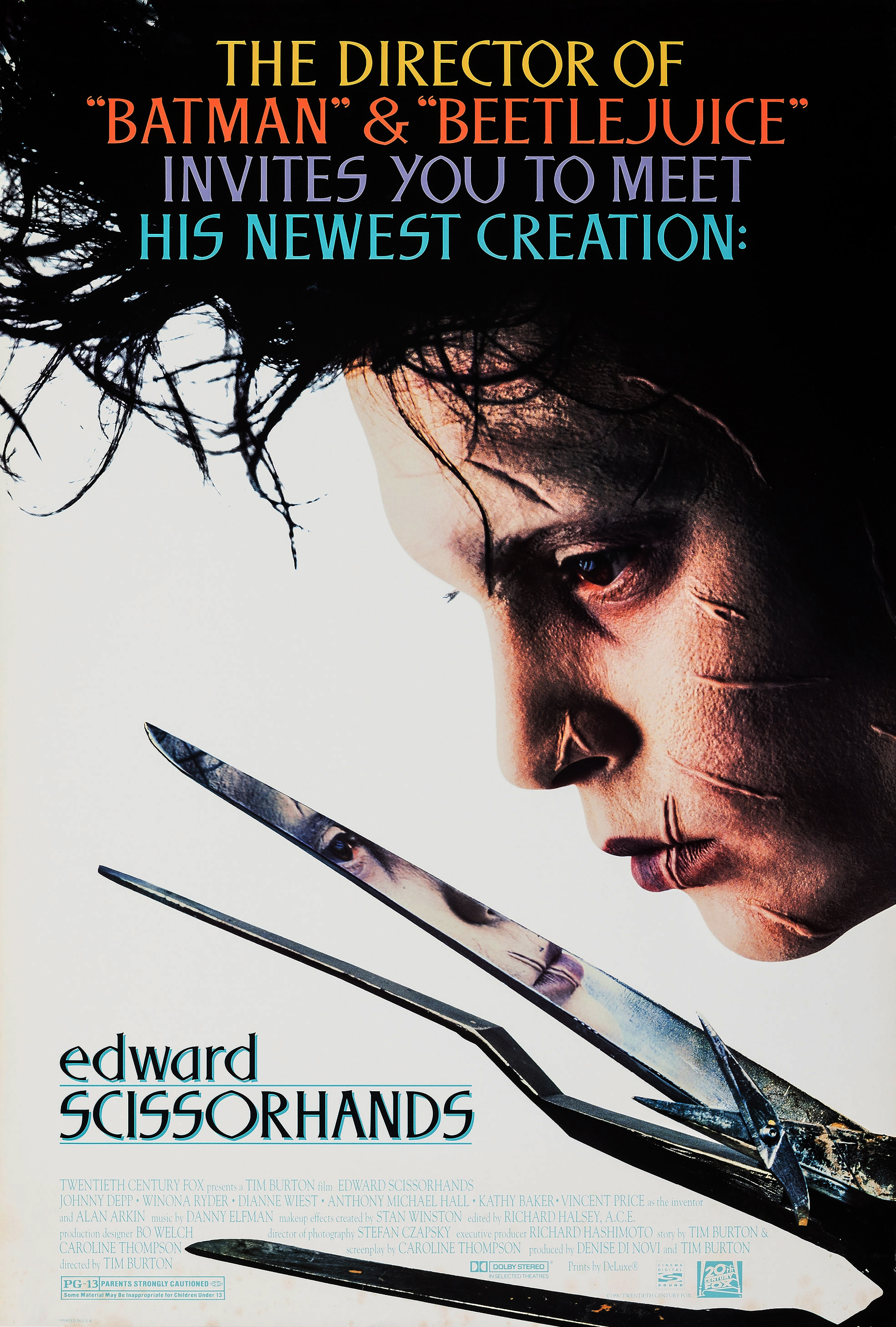 Edward Scissorhands afişi