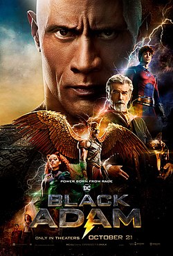 Black Adam afişi