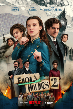 Enola Holmes 2 afişi