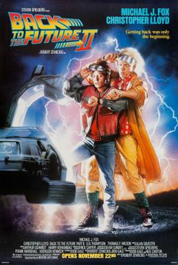 Back to the Future Part II afişi