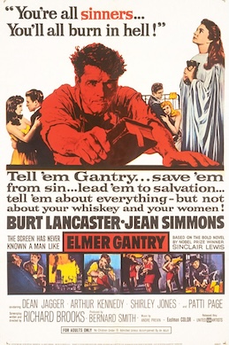 Elmer Gantry afişi