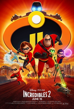Incredibles 2 afişi