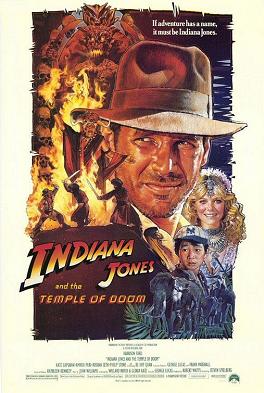 Indiana Jones and the Temple of Doom afişi