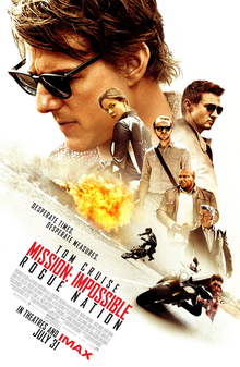 Mission: Impossible - Rogue Nation afişi