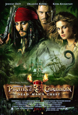 Pirates of the Caribbean: Dead Man's Chest afişi
