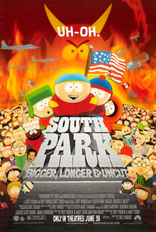 South Park: Bigger, Longer & Uncut afişi
