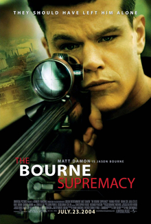 The Bourne Supremacy afişi