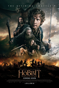 The Hobbit: The Battle of the Five Armies afişi