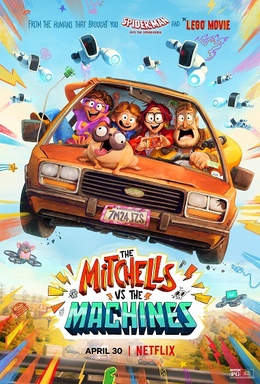 The Mitchells vs. the Machines afişi