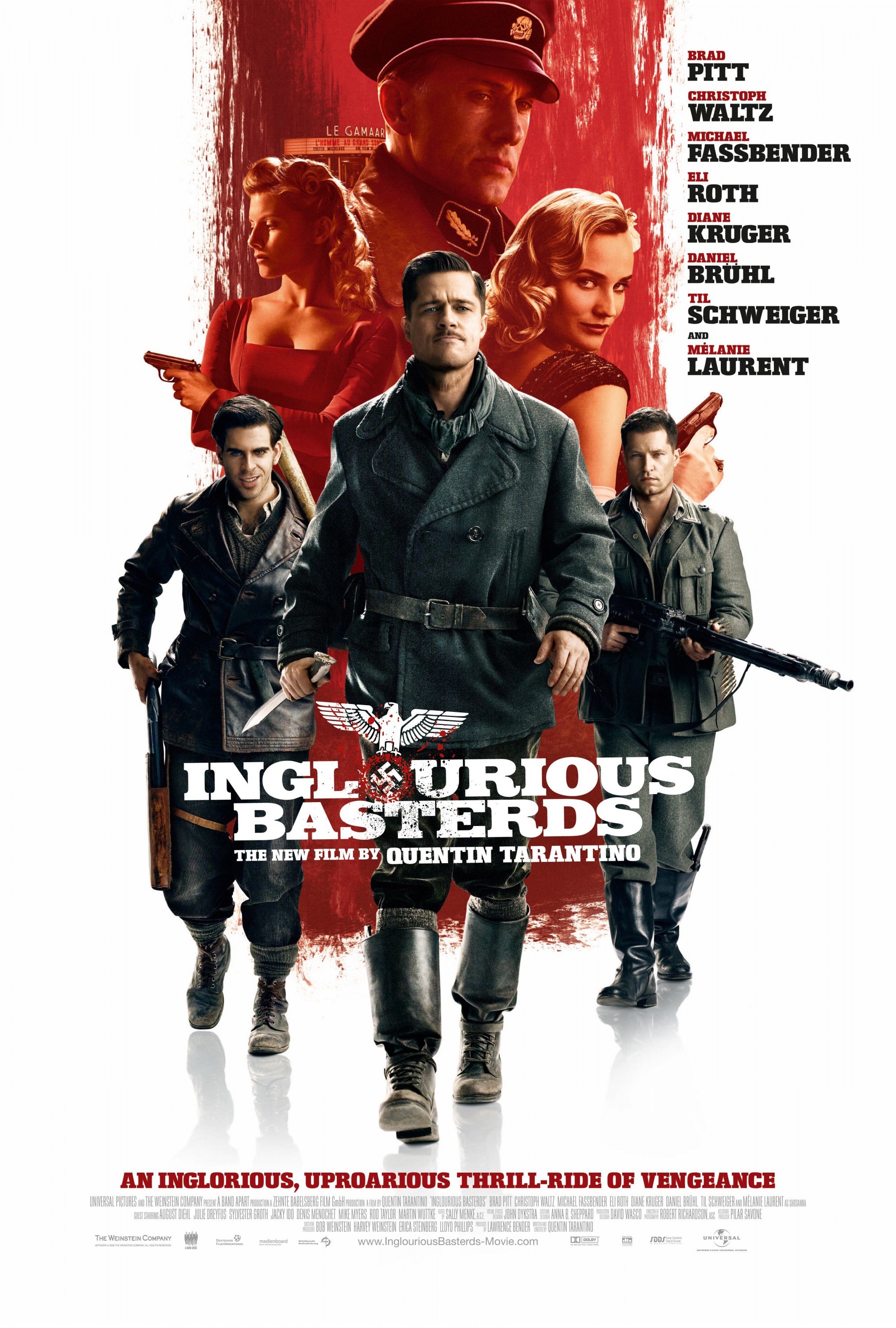 Inglourious Basterds afişi
