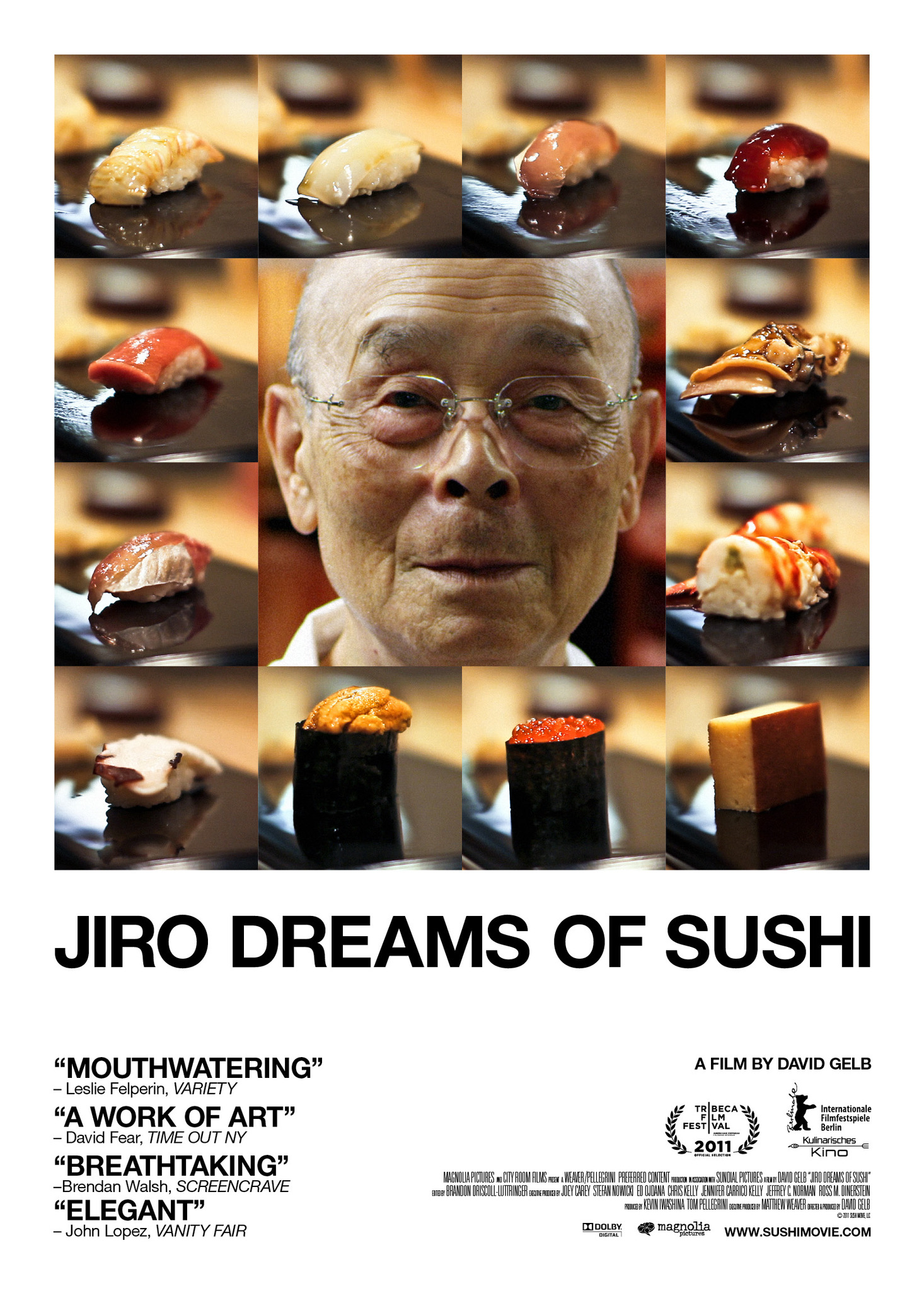 Jiro Dreams of Sushi afişi