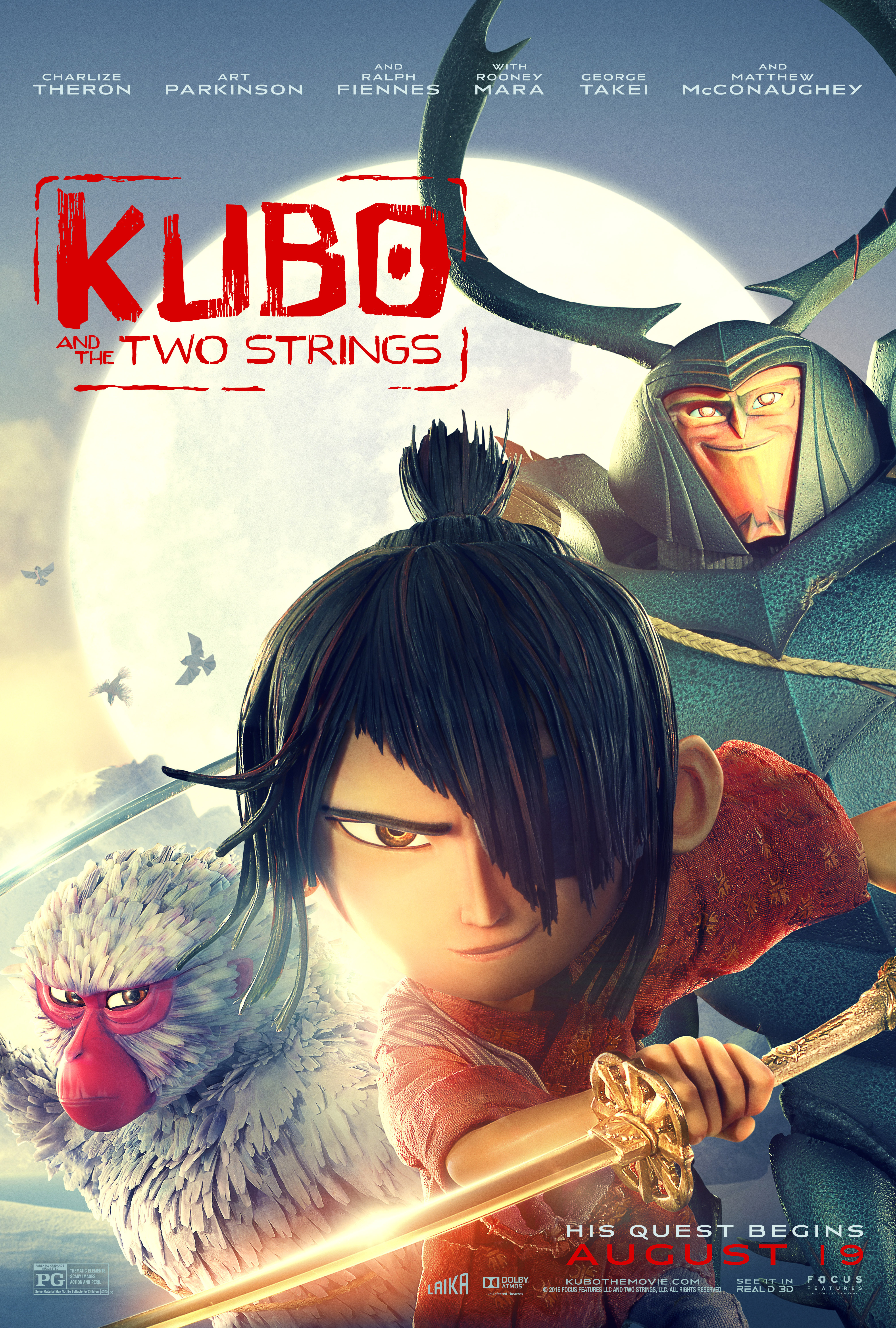 Kubo and the Two Strings afişi