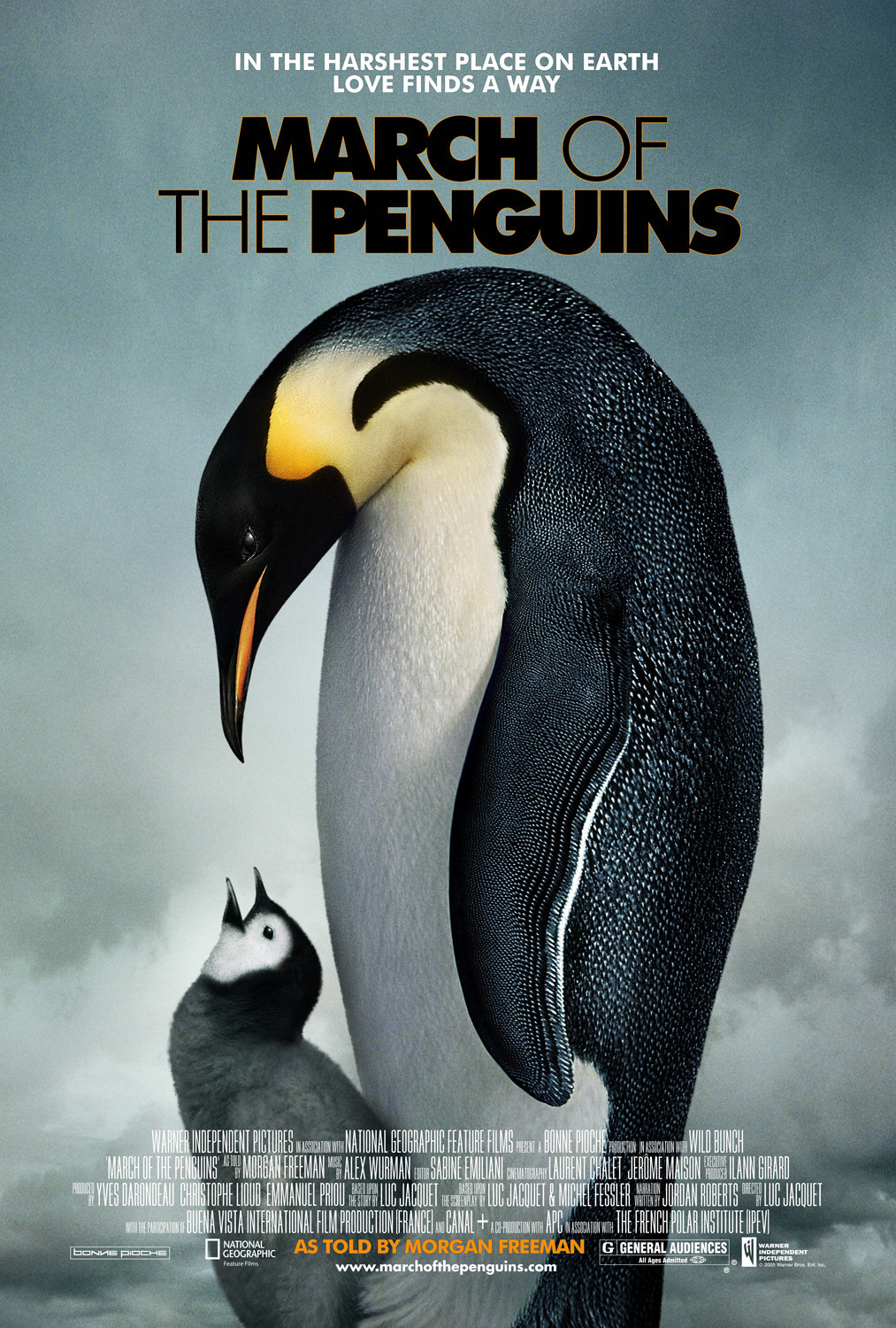 March of the Penguins afişi