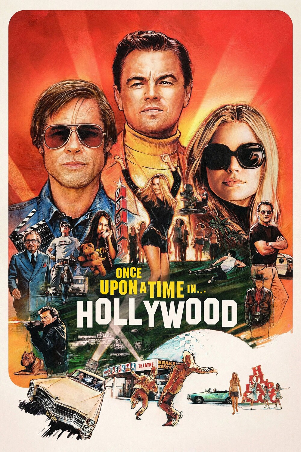 Once Upon a Time in Hollywood afişi