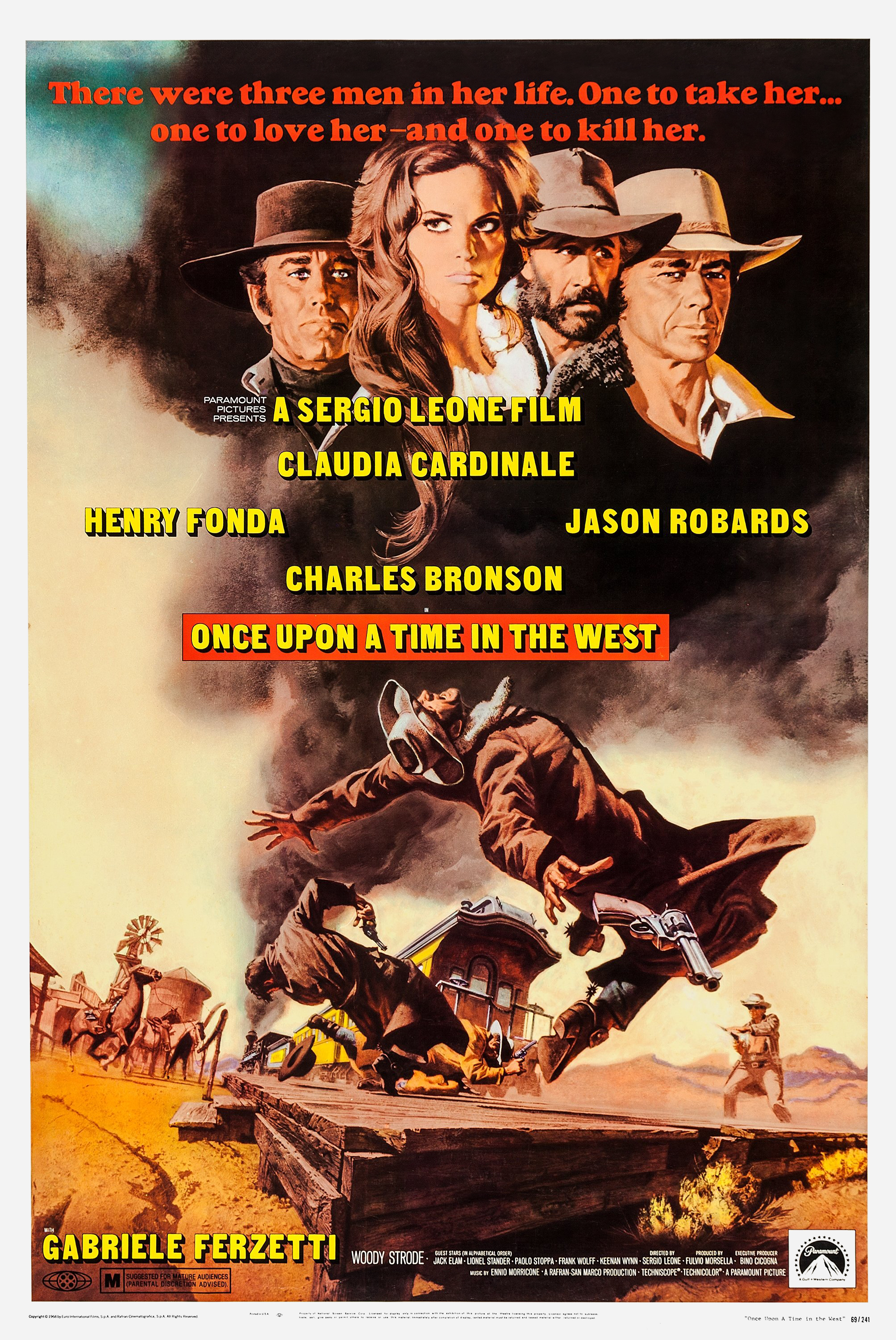Once Upon a Time in the West afişi