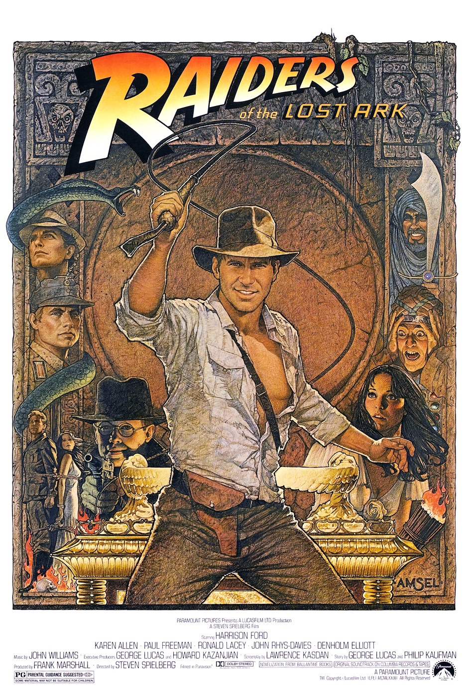 Raiders of the Lost Ark afişi