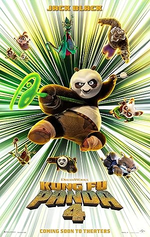 Kung Fu Panda 4 afişi