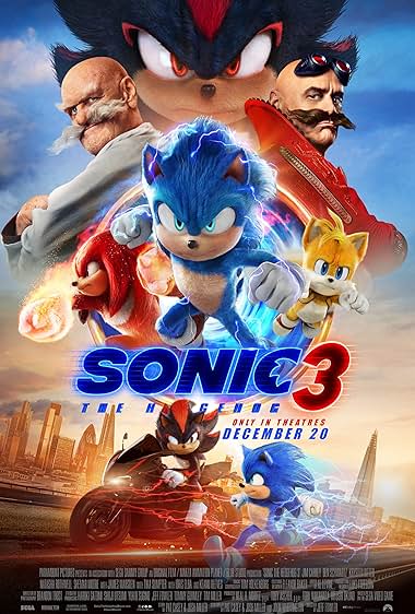 Sonic the Hedgehog 3 afişi