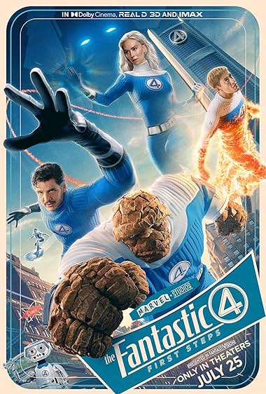 The Fantastic Four: First Steps afişi