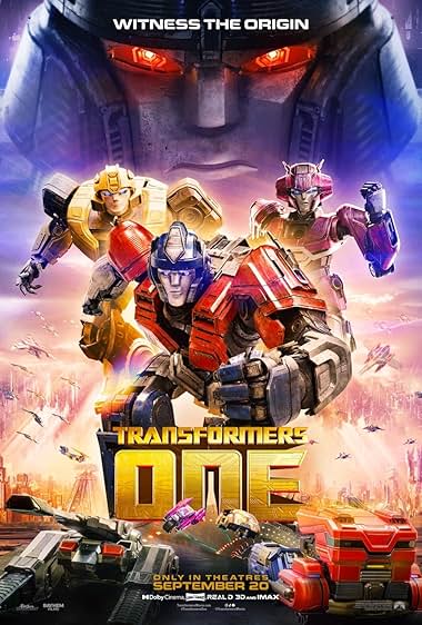 Transformers One afişi