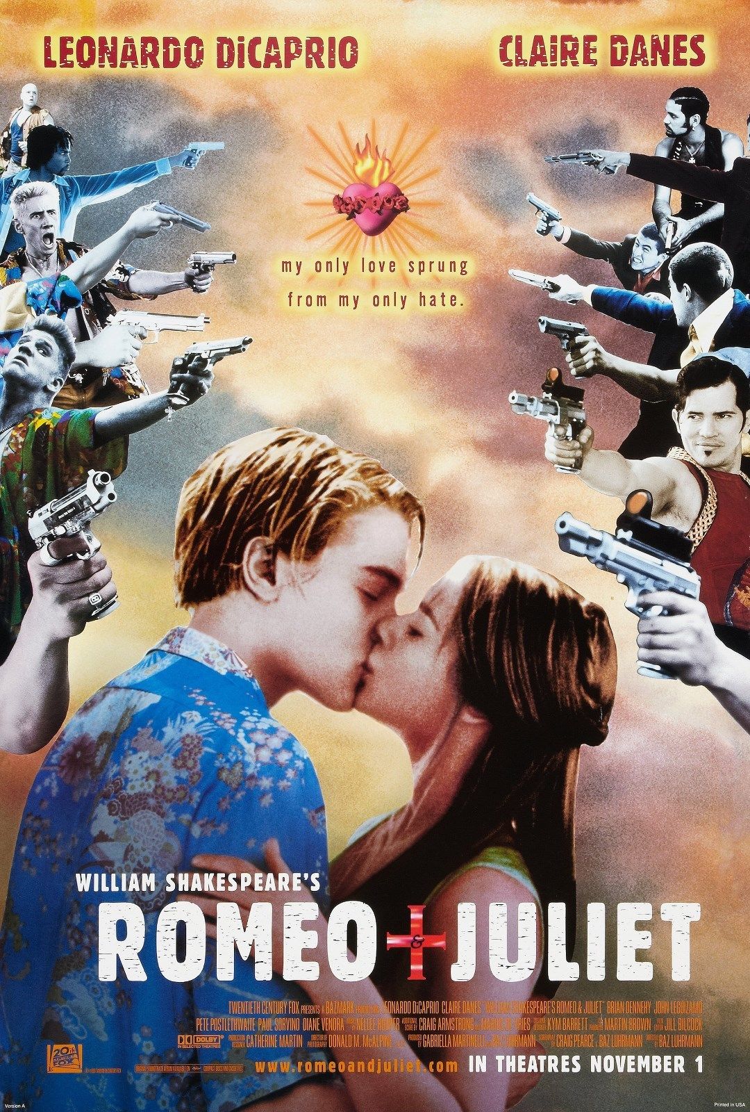 Romeo + Juliet afişi
