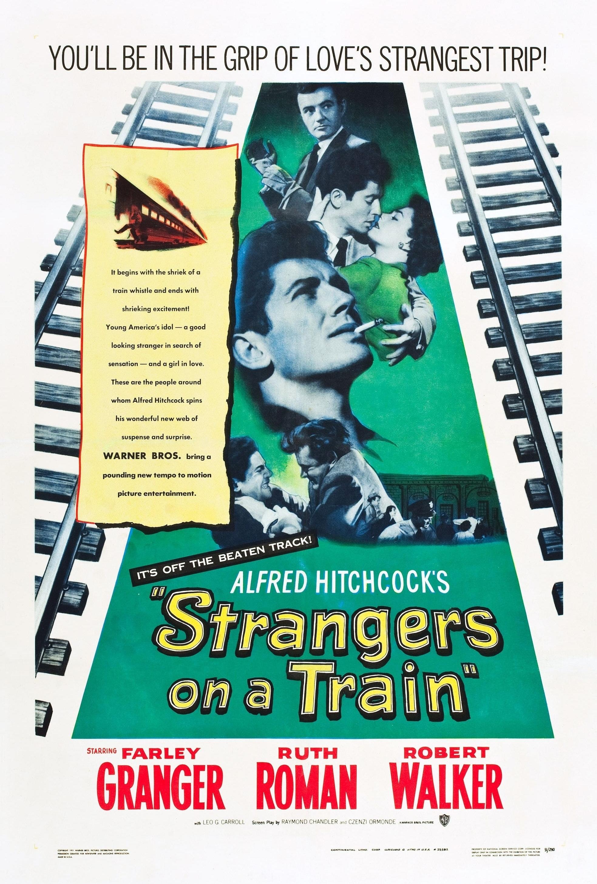 Strangers on a Train afişi