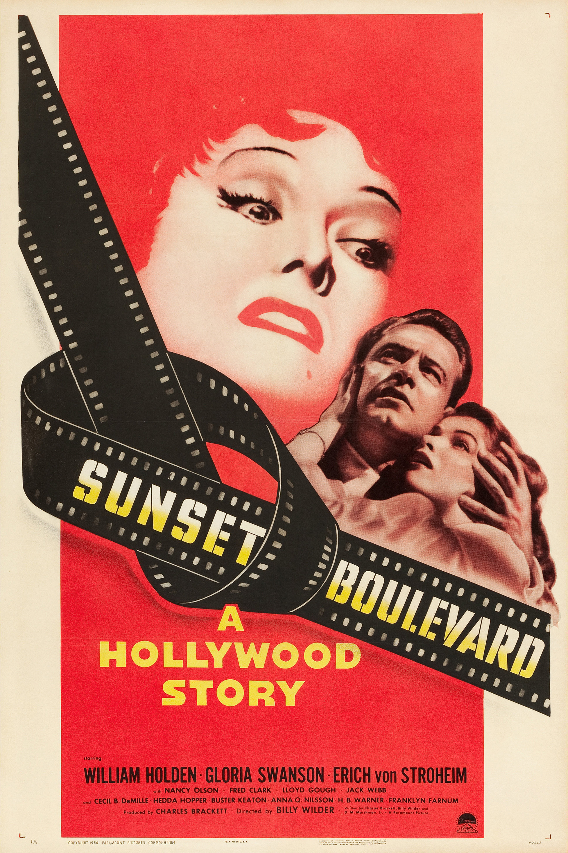 Sunset Boulevard afişi