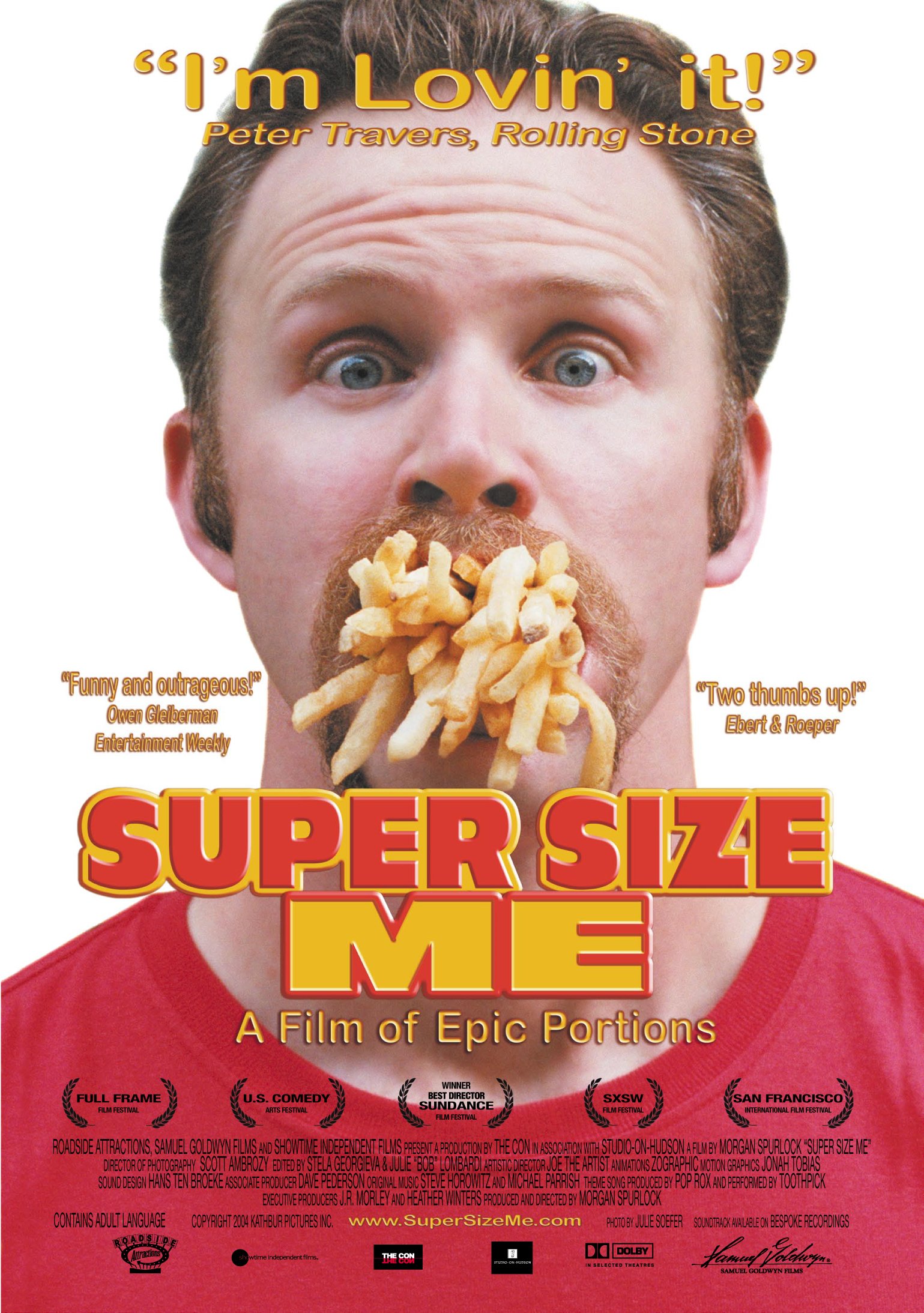 Super Size Me afişi