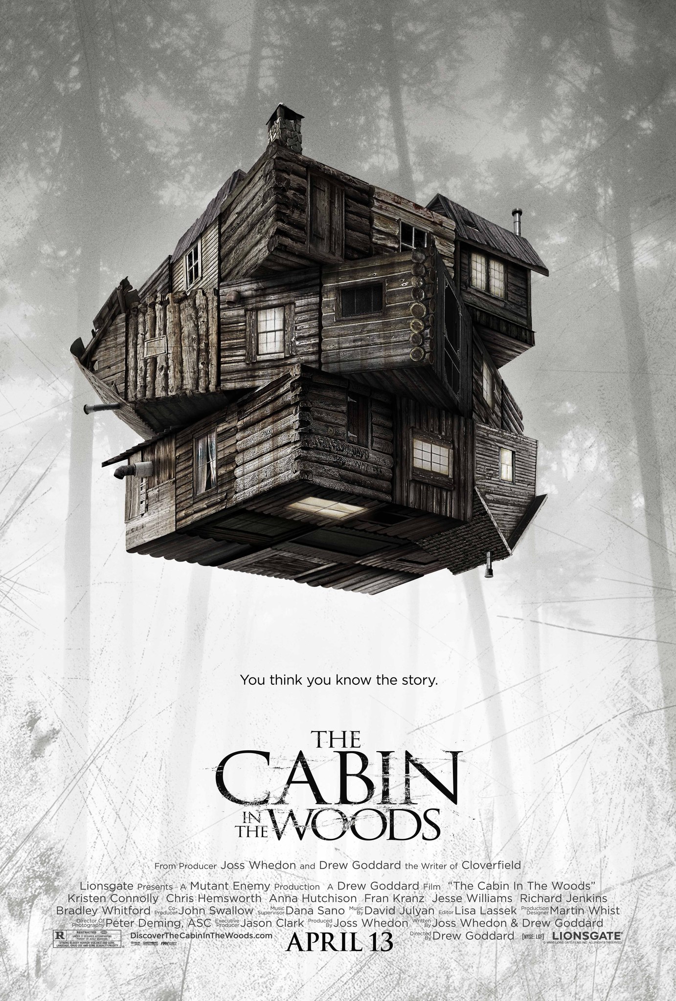 The Cabin in the Woods afişi