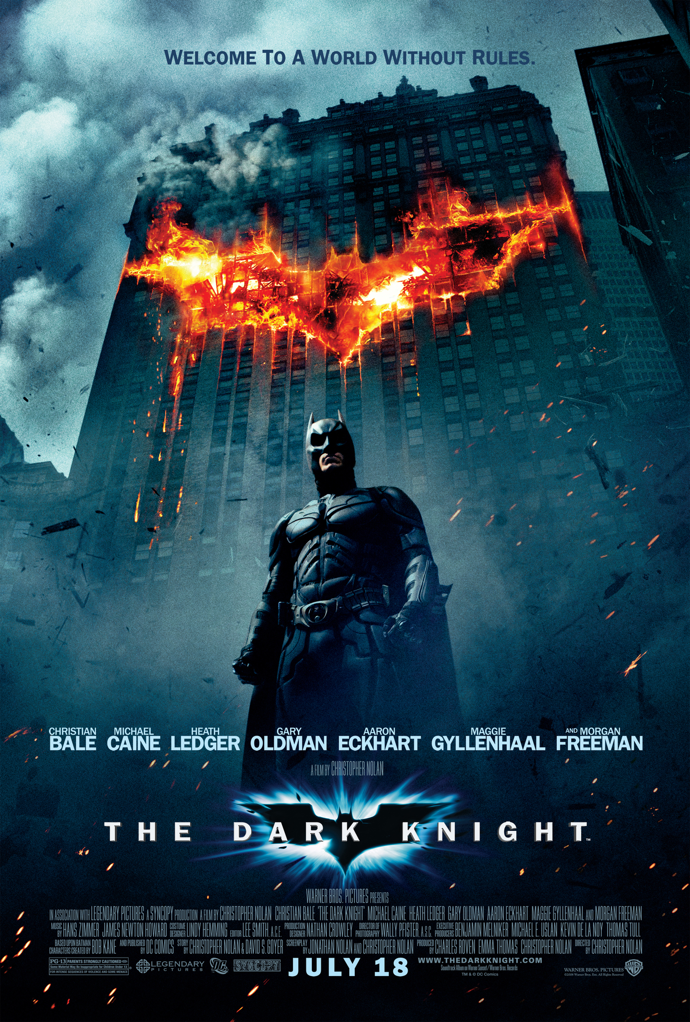 The Dark Knight afişi