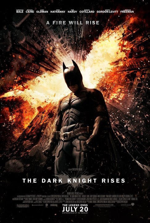 The Dark Knight Rises afişi