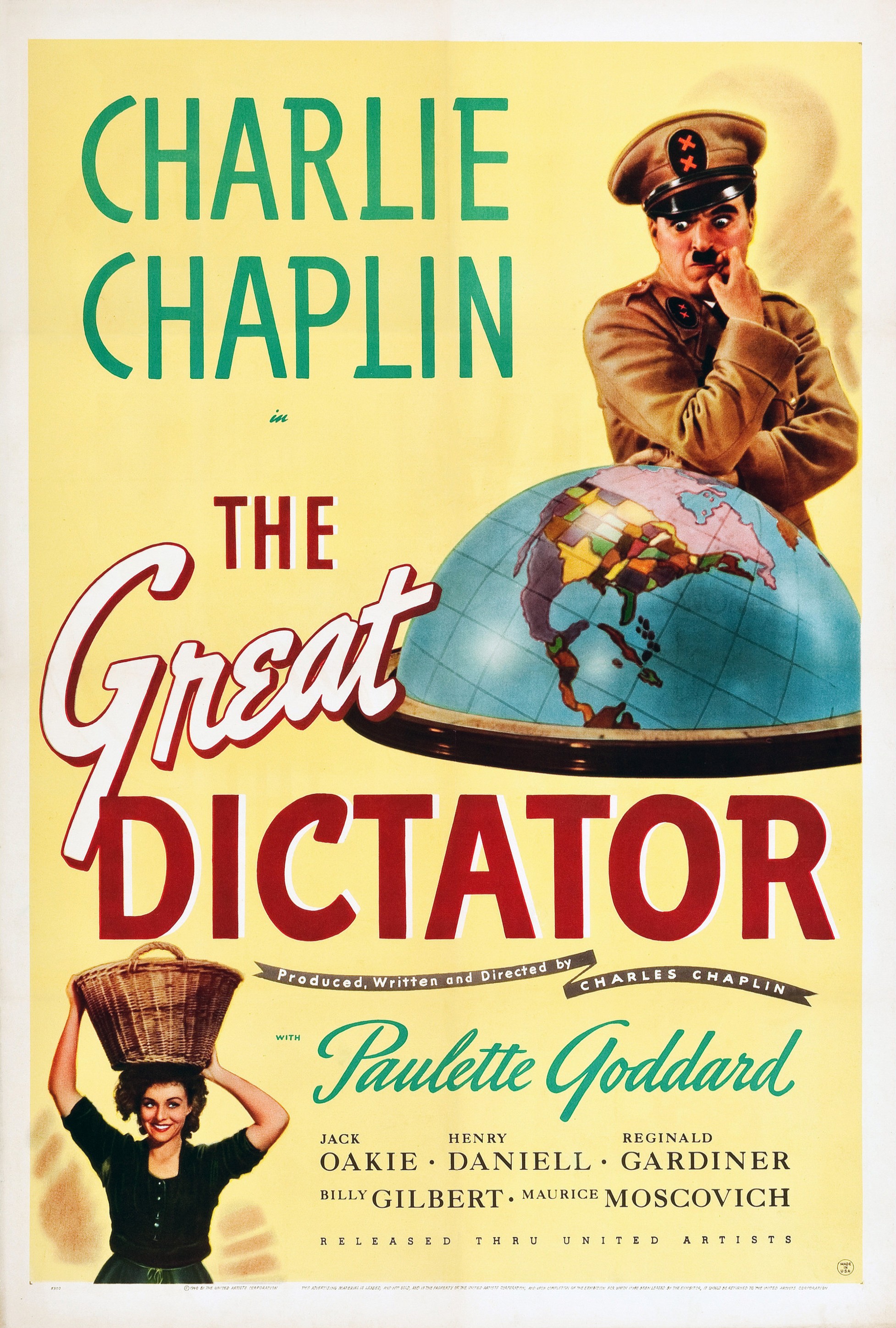 The Great Dictator afişi
