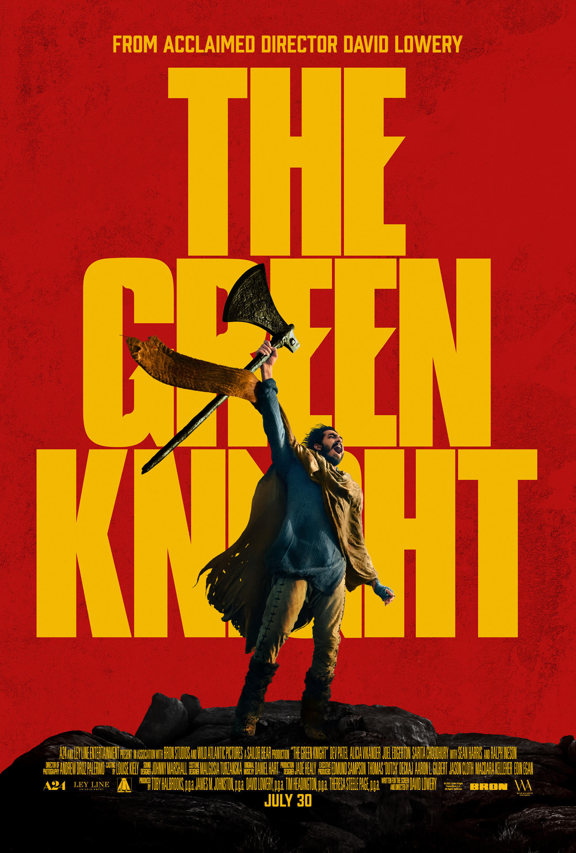 The Green Knight afişi