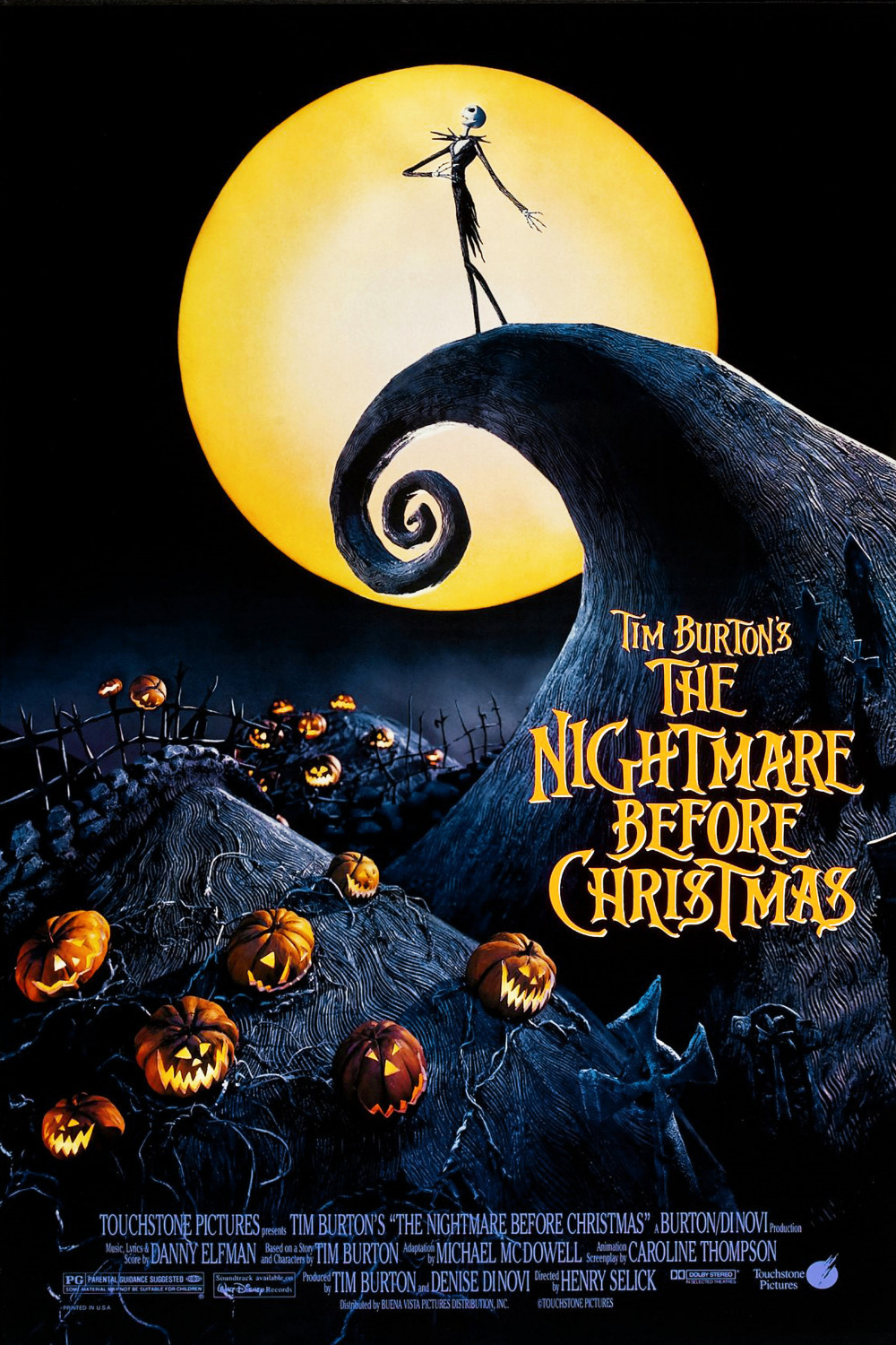 The Nightmare Before Christmas afişi