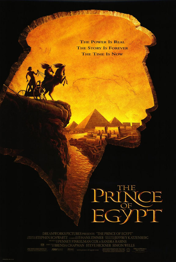 The Prince of Egypt afişi