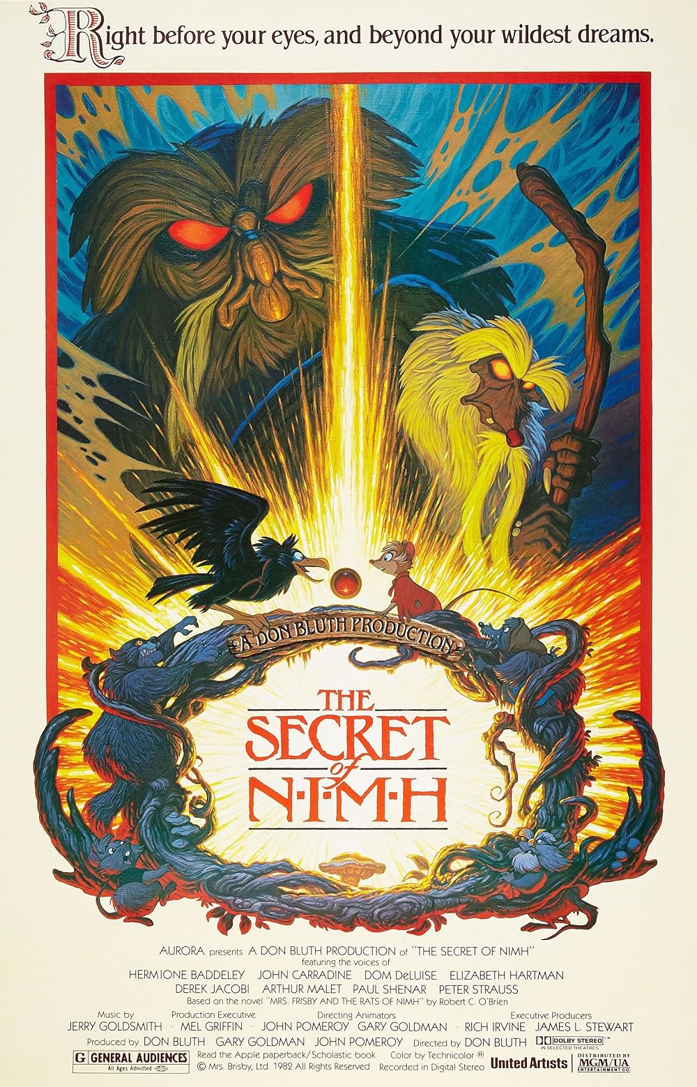 The Secret of NIMH afişi