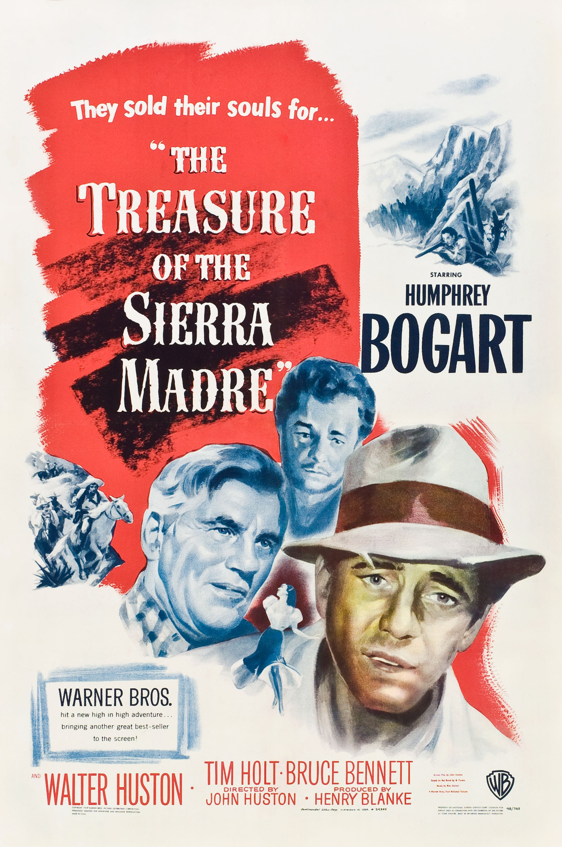 The Treasure of the Sierra Madre afişi
