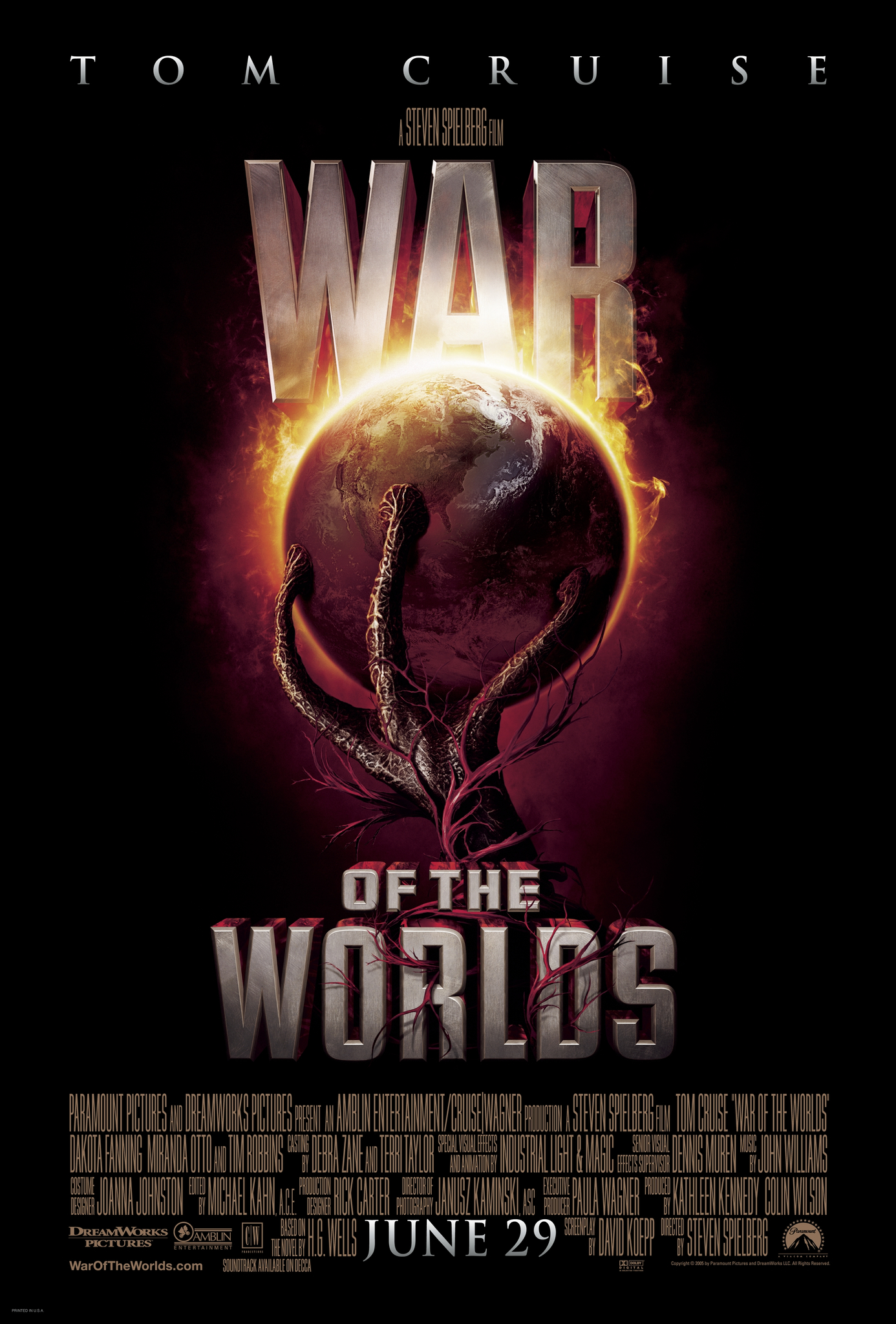 War of the Worlds afişi