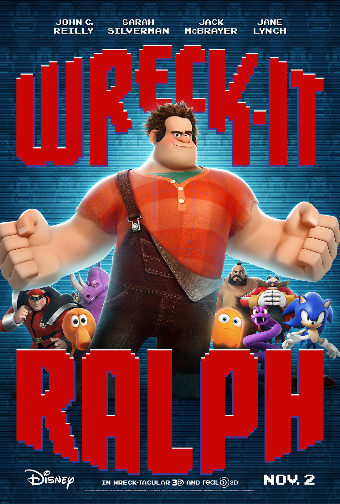Wreck-It Ralph afişi