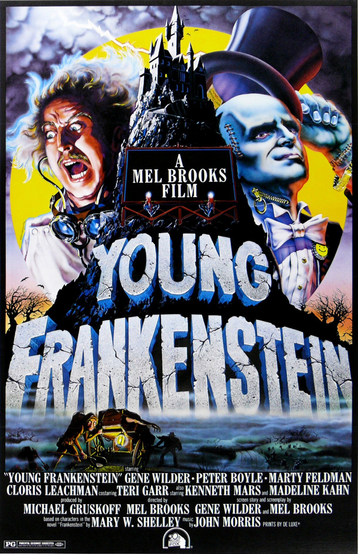 Young Frankenstein afişi